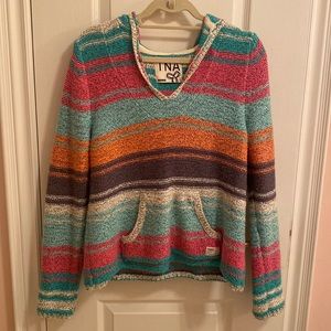 TNA Multicoloured Knit Sweater from Aritzia